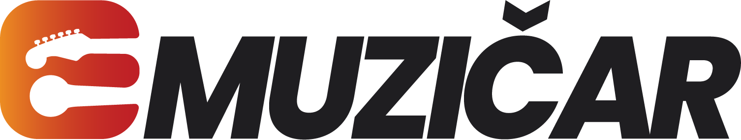 Emuzičar logotip crni sa logom u boji